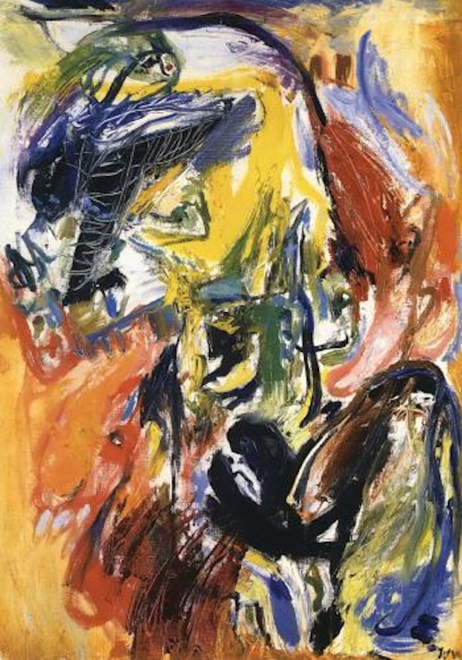 Da dem Kom - When they come by Asger Jorn