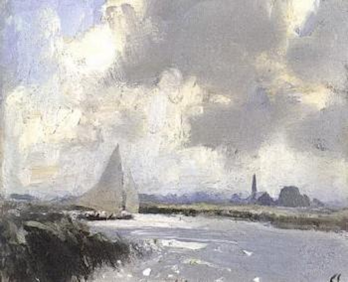 Wind on the river by Edward Seago