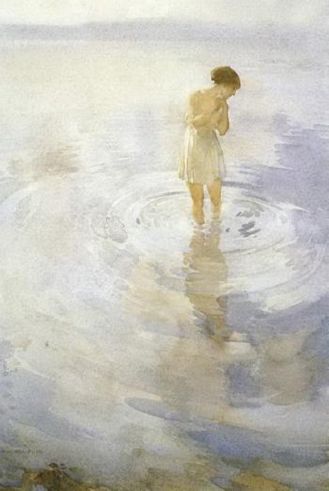 Sunlit shadows by William Russell Flint
