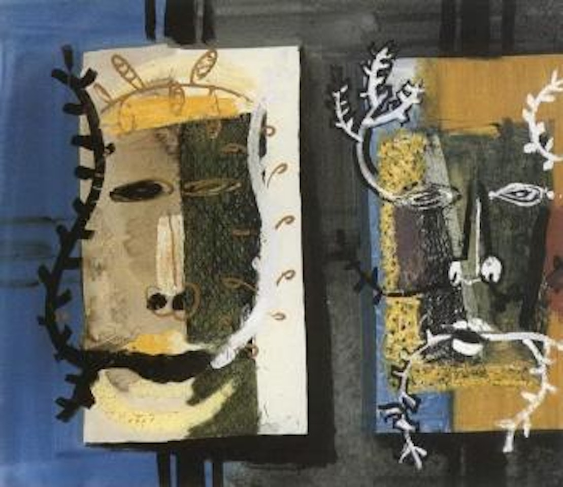 Foliate heads by John Piper