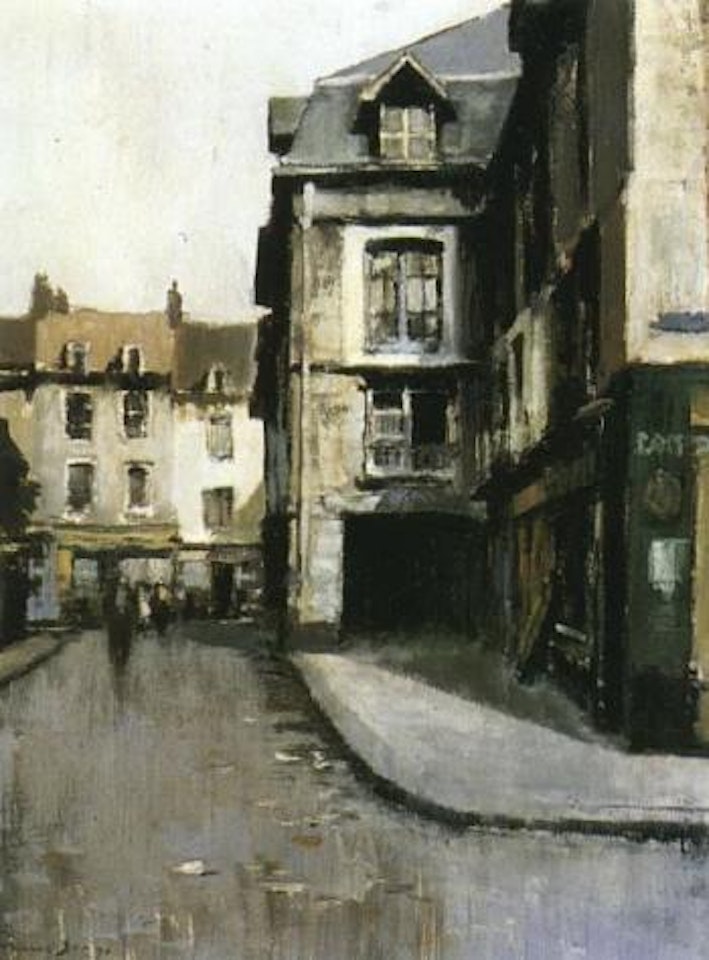 Rue de L'Oranger, Dieppe by Edward Seago