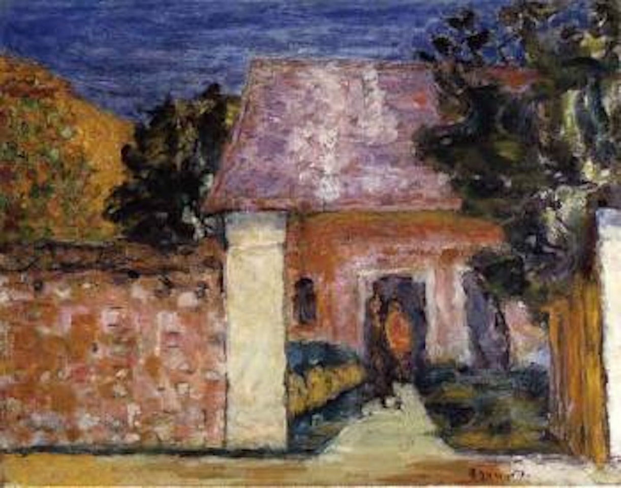 Paysage, Entree de Maison by Pierre Bonnard
