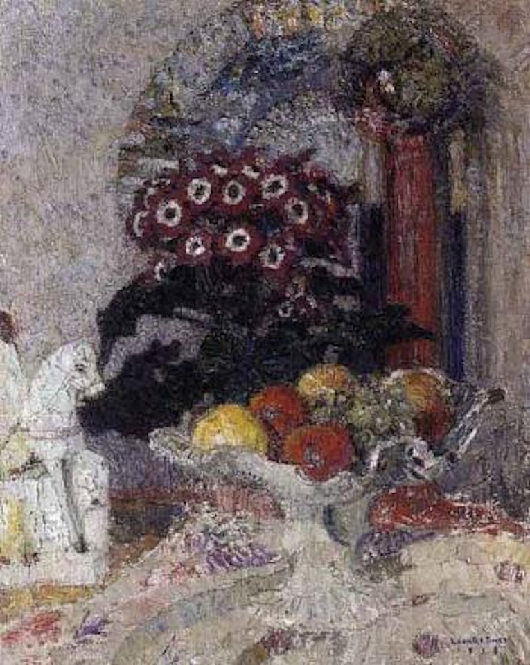 Les fleurs, les fruits et le Staffordshire by Leon de Smet