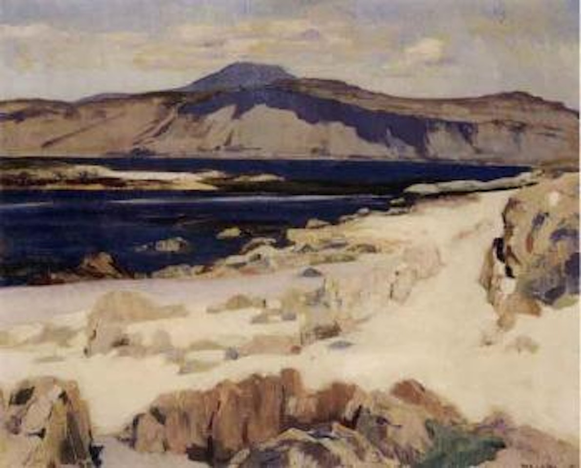 Ben More from Iona by Francis Campbell Boileau Cadell