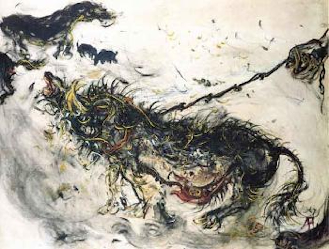 Wild boar by Affandi