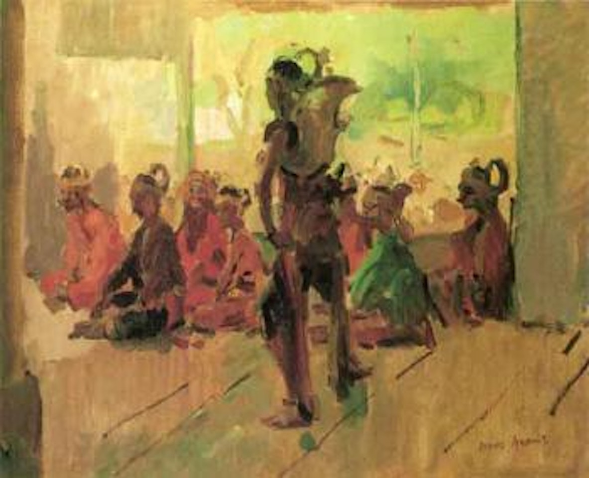 Wayang Dance by Isaac Israels