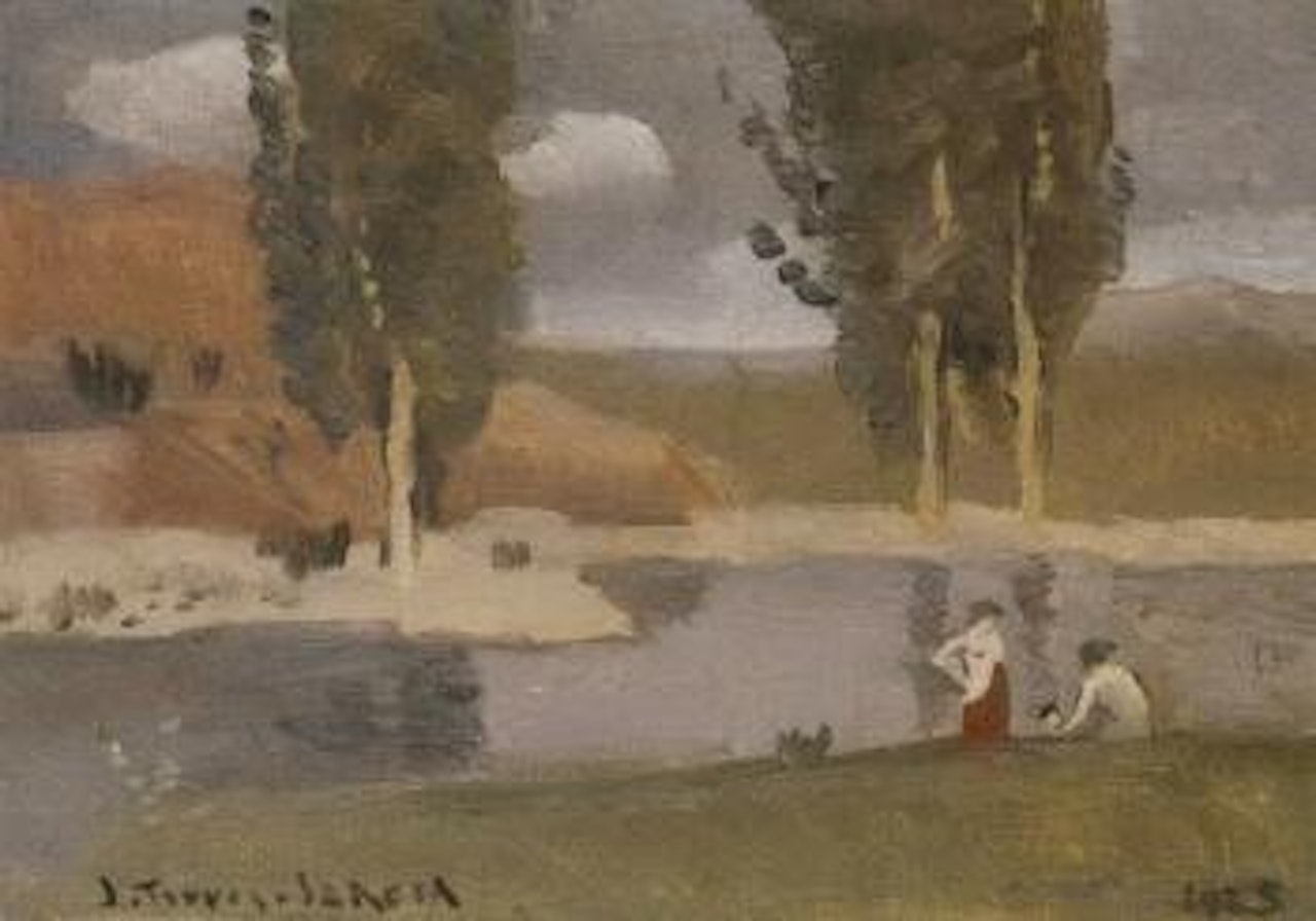 Paysage by Joaquín Torres-García