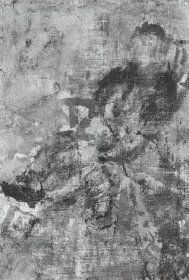 Homme assis au fauteuil by Jean Pougny