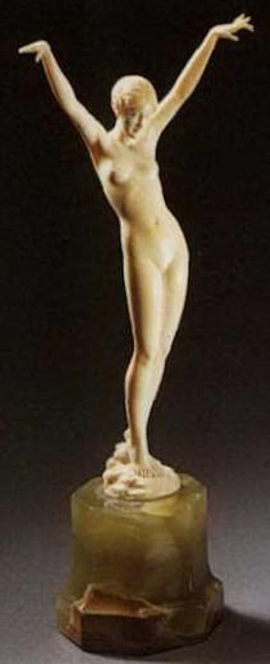 Ecstasy, female nude by Ferdinand Preiss