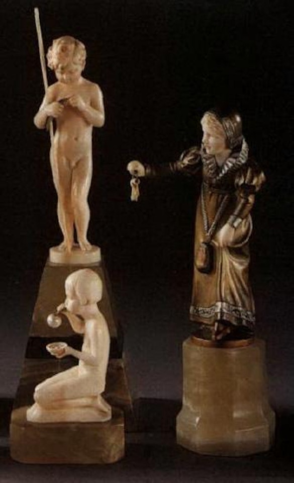 Child with keys by Ferdinand Preiss