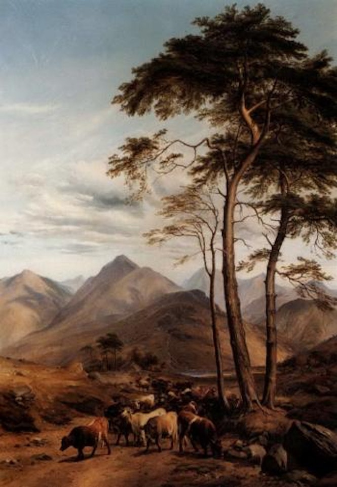 En route for Falkirk's Tryst by Thomas Sidney Cooper