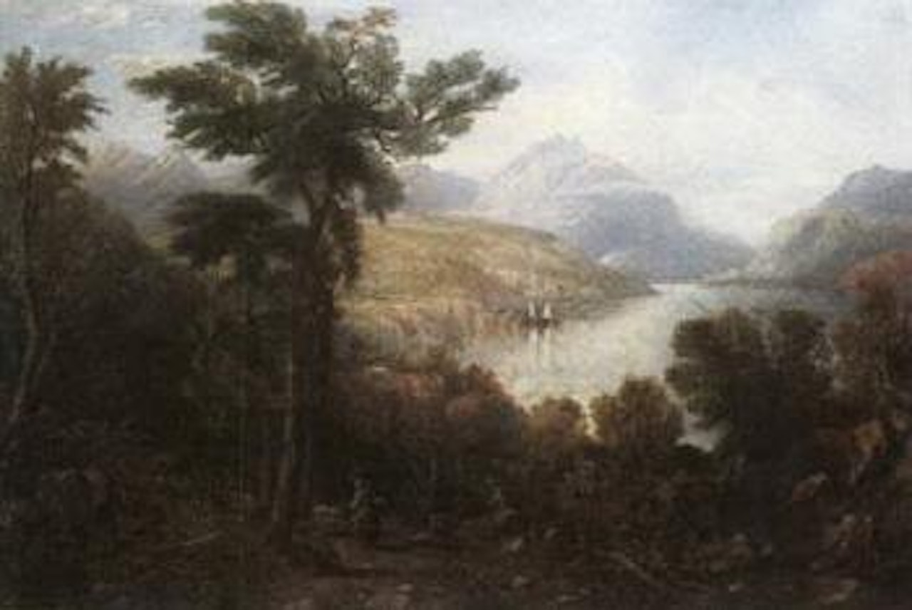 View near Loch Shiel, Invernesshire by John Wilson Carmichael