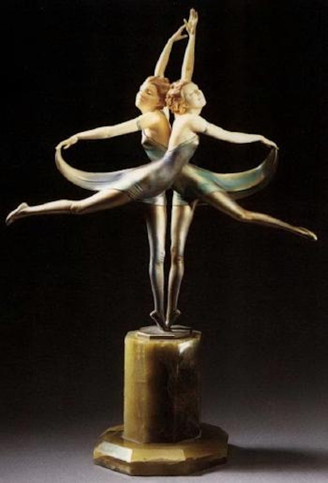 Butterfly Dancers by Otto Poertzel by Ferdinand Preiss