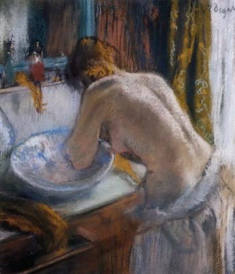 La Toilette by Edgar Degas