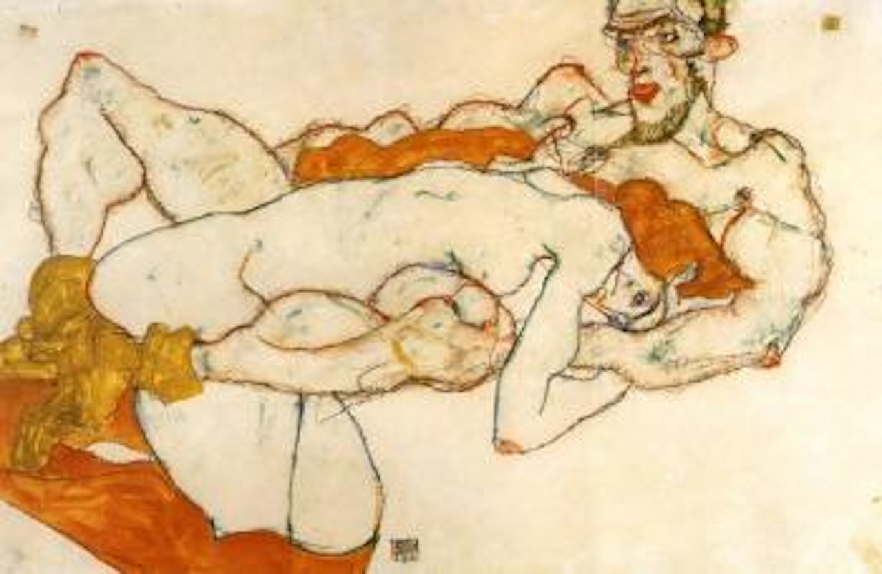 Embrace by Egon Schiele