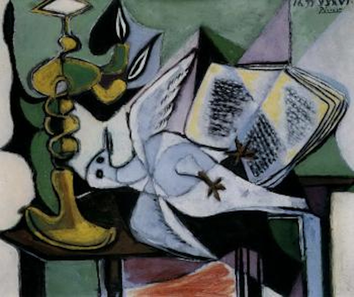 Nature Morte a la Colombe by Pablo Picasso