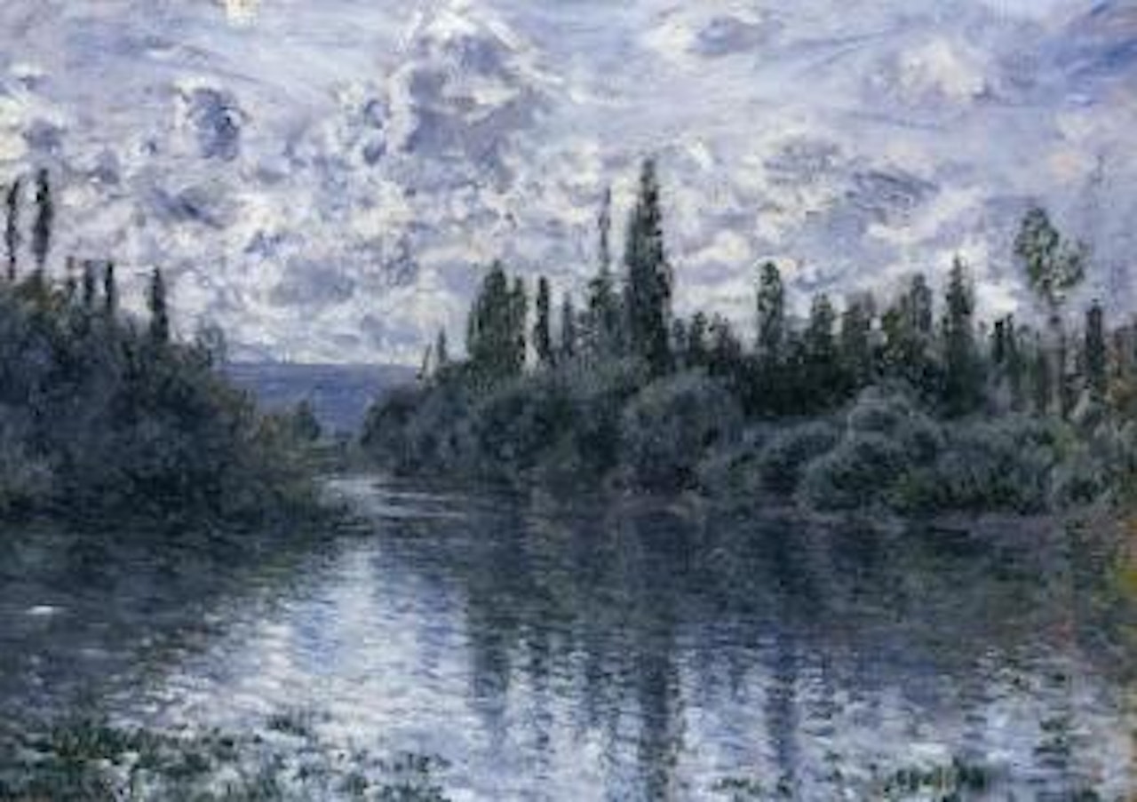 Bras de la Seine pres de Vetheuil by Claude Monet