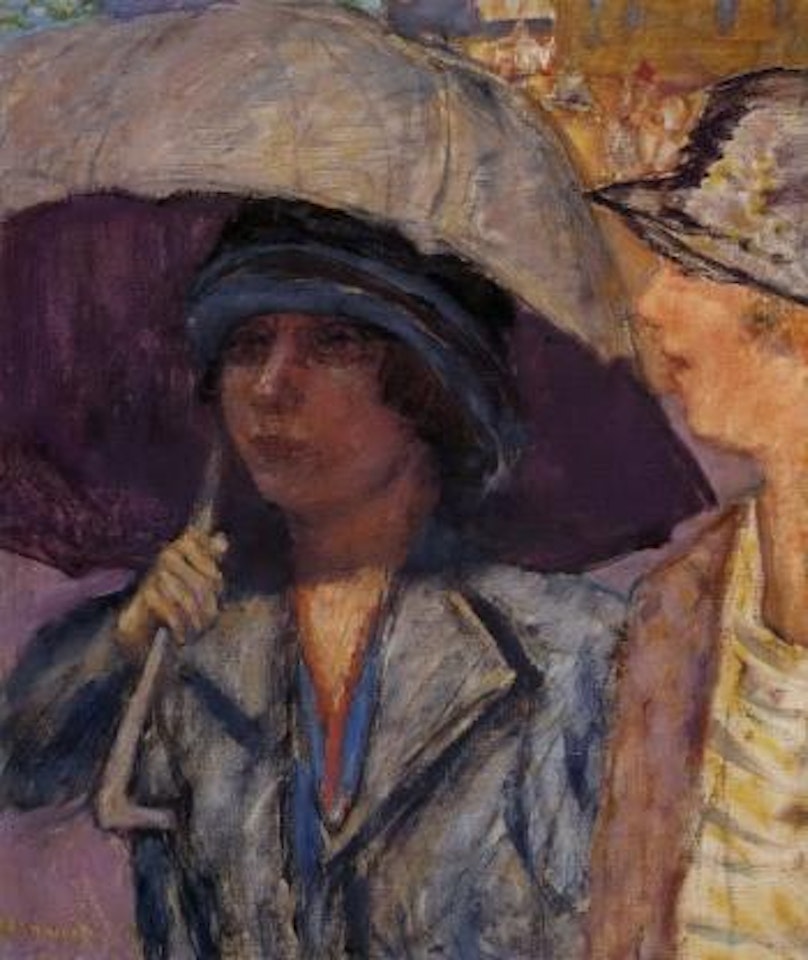 La Femme a l'Ombrelle by Pierre Bonnard