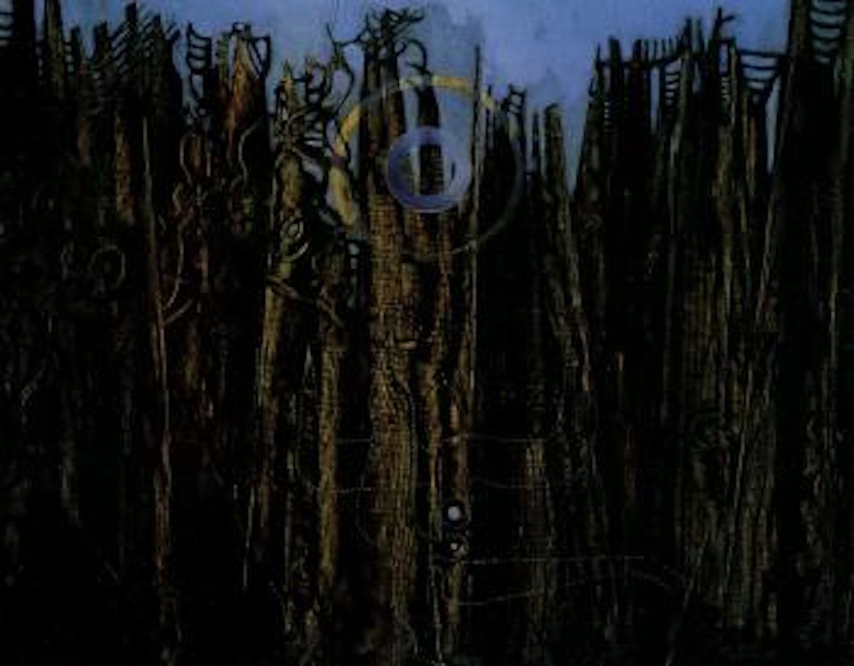 Foret, Soleil, Oiseaux by Max Ernst
