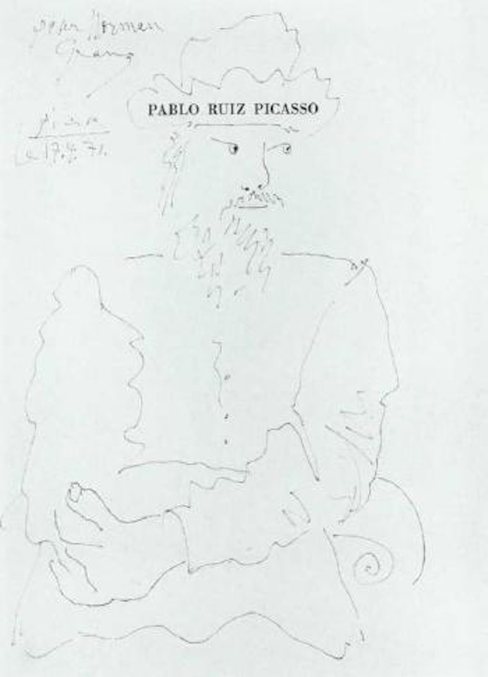 Portrait d'homme by Pablo Picasso