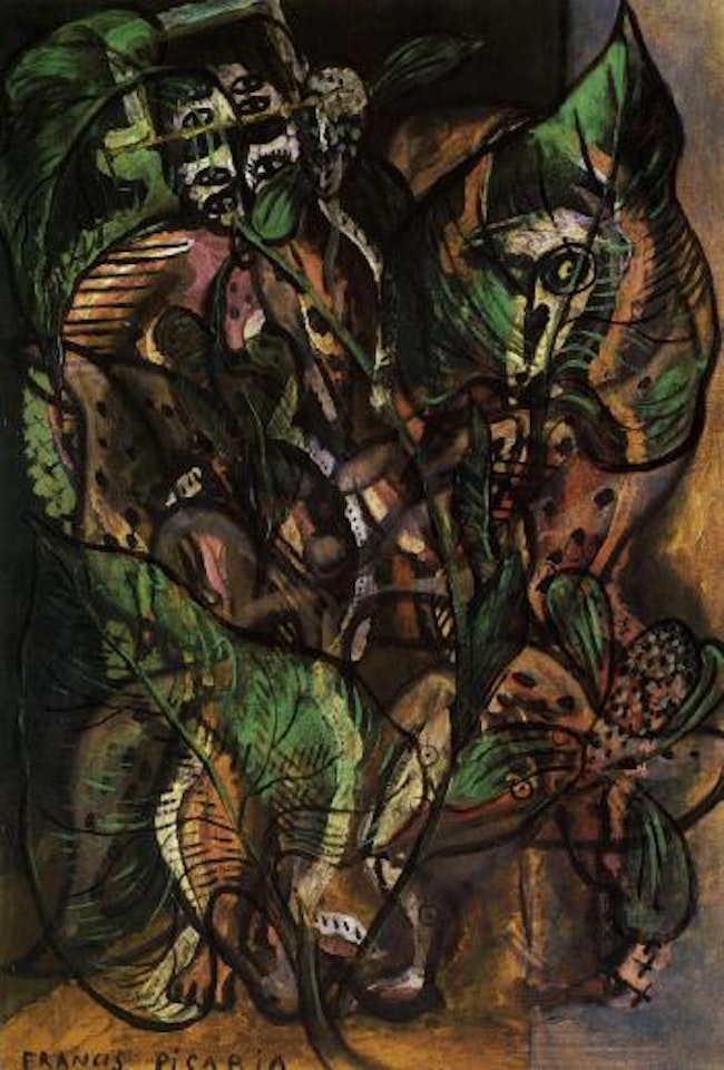 Deux personnages transparents by Francis Picabia