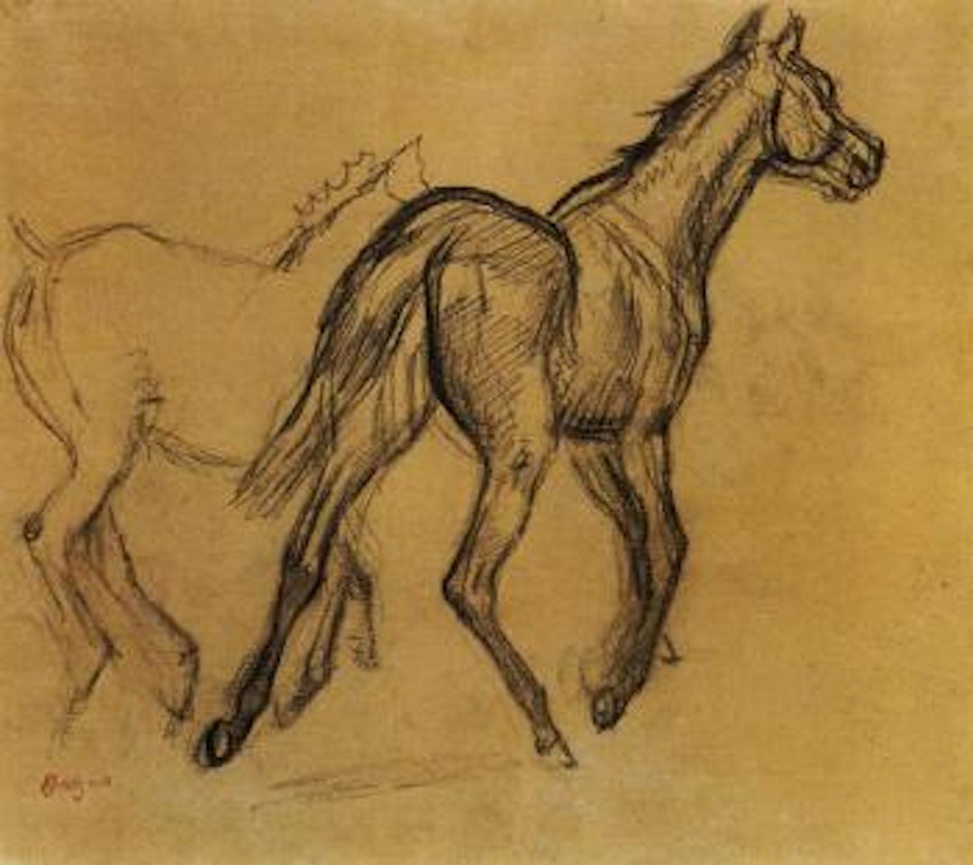 Chevaux by Edgar Degas