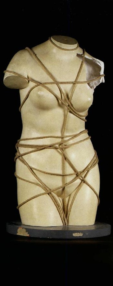 Venus restauree, Venus de Medici avant la restauration by Man Ray