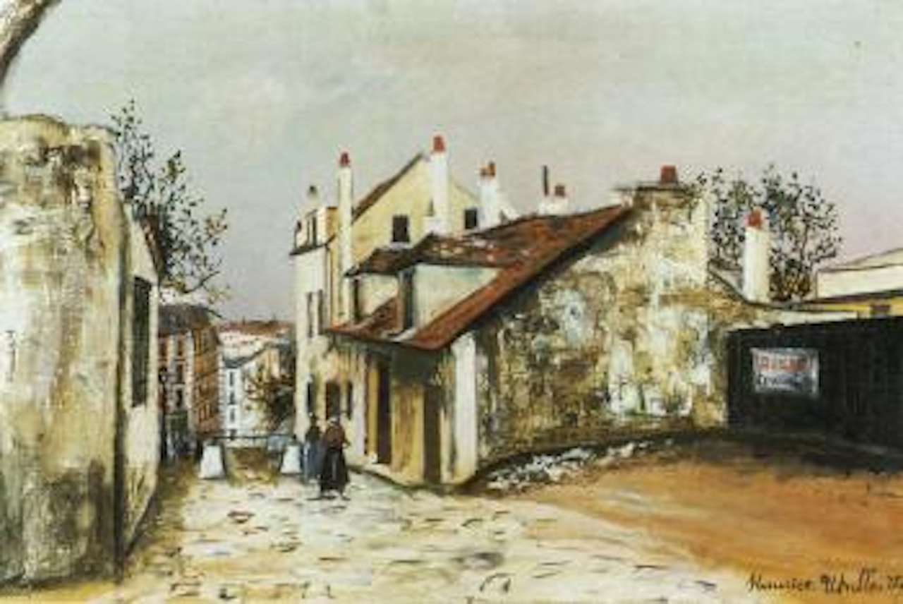La maison de Mimi Pinson by Maurice Utrillo