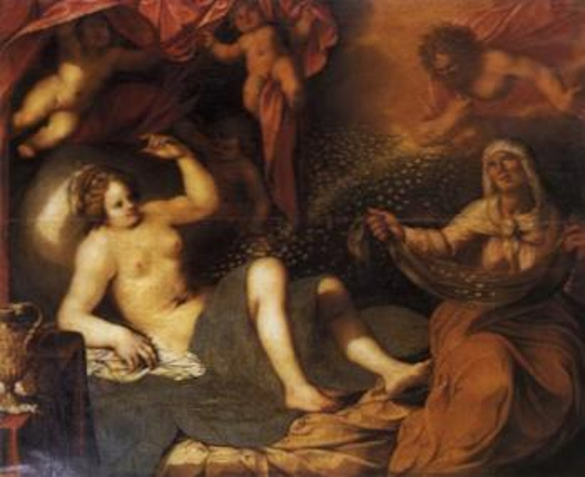 Jupiter and Danae by Venetian School