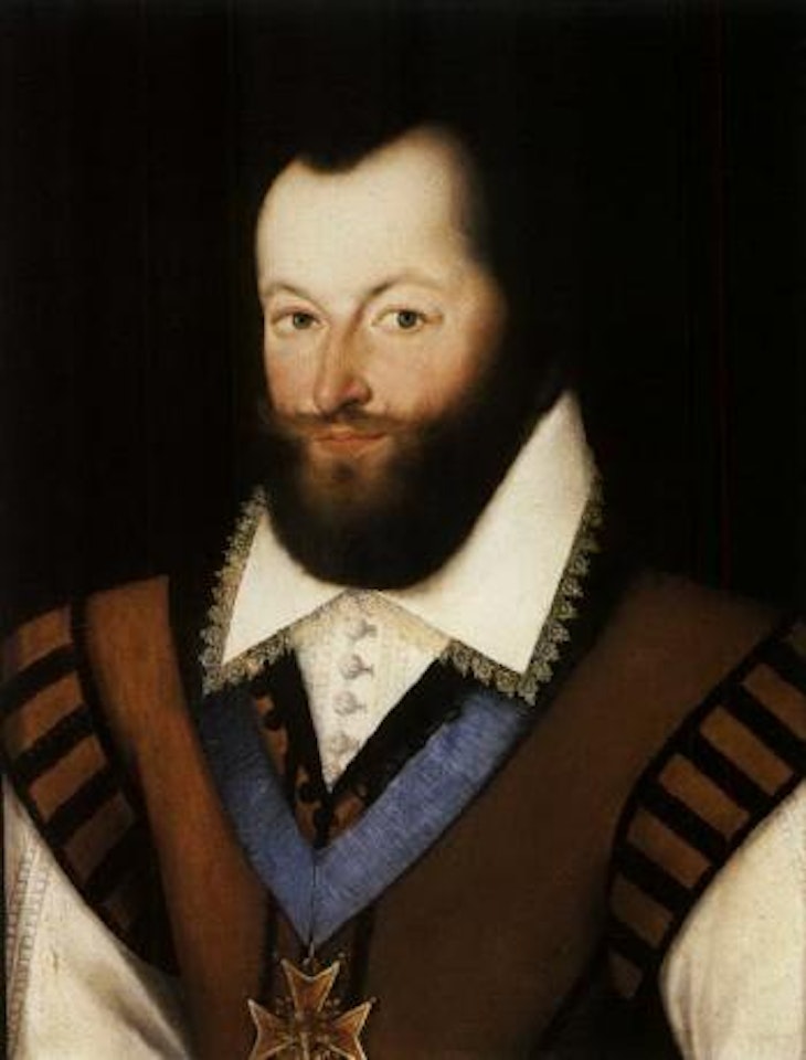 Portrait of Charles de Lorraine, Duc de Guise, with Order by Attributed to Francois Clouet