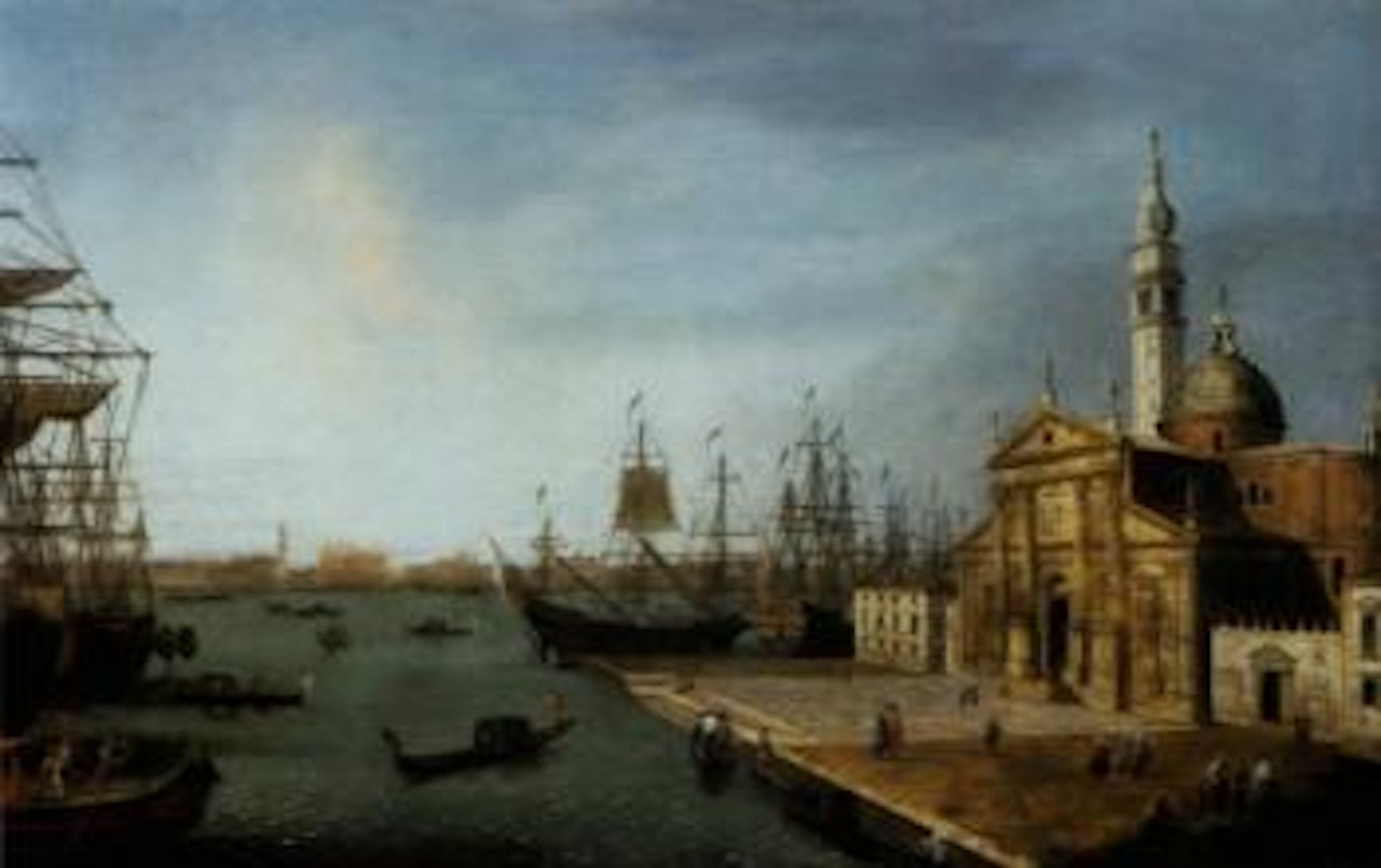 Venice, view of Santa Maria Maggiore by Michele Marieschi