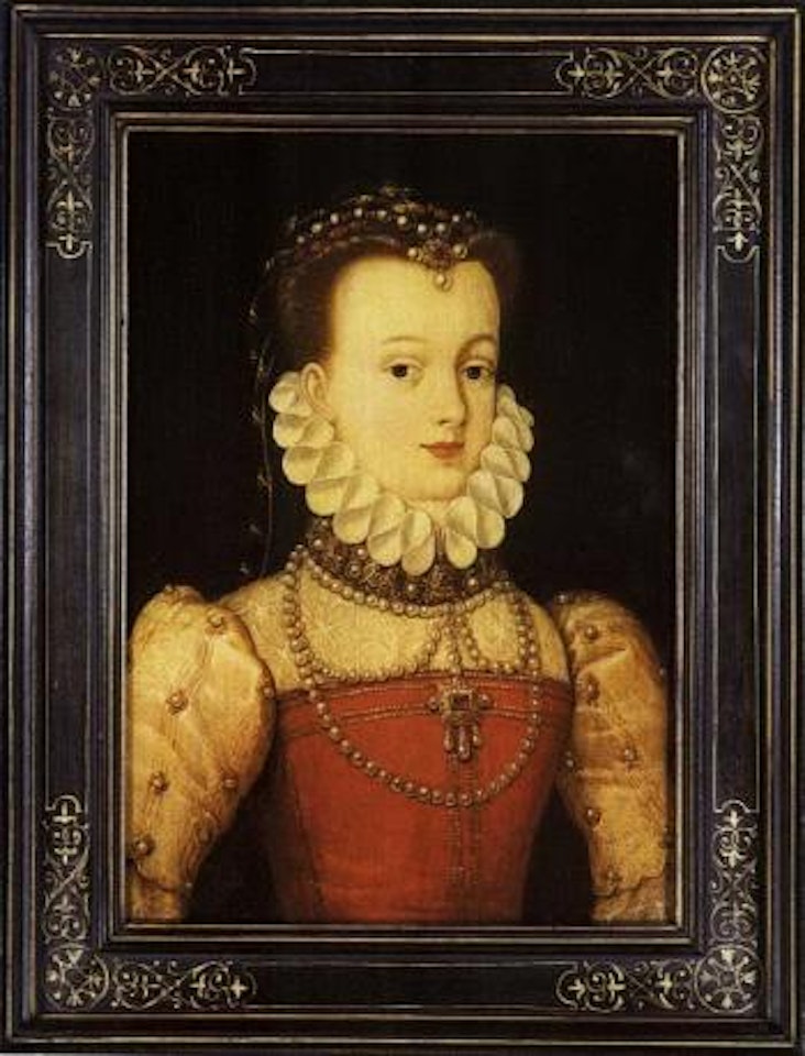 Portrait of noblewoman by Attributed to Francois Clouet