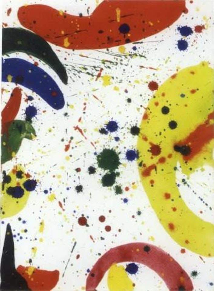 Untitled by Sam Francis