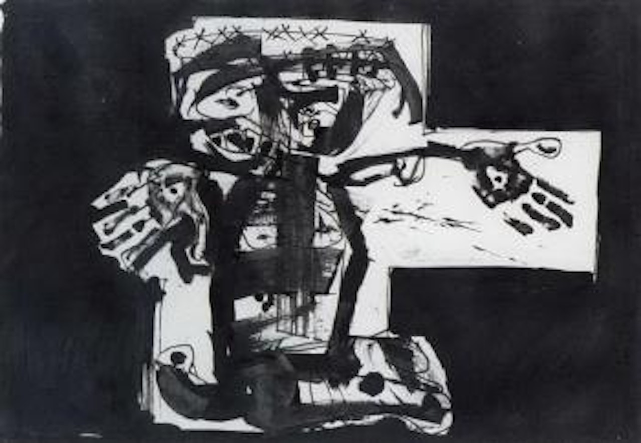 Crucifixion by Antonio Saura