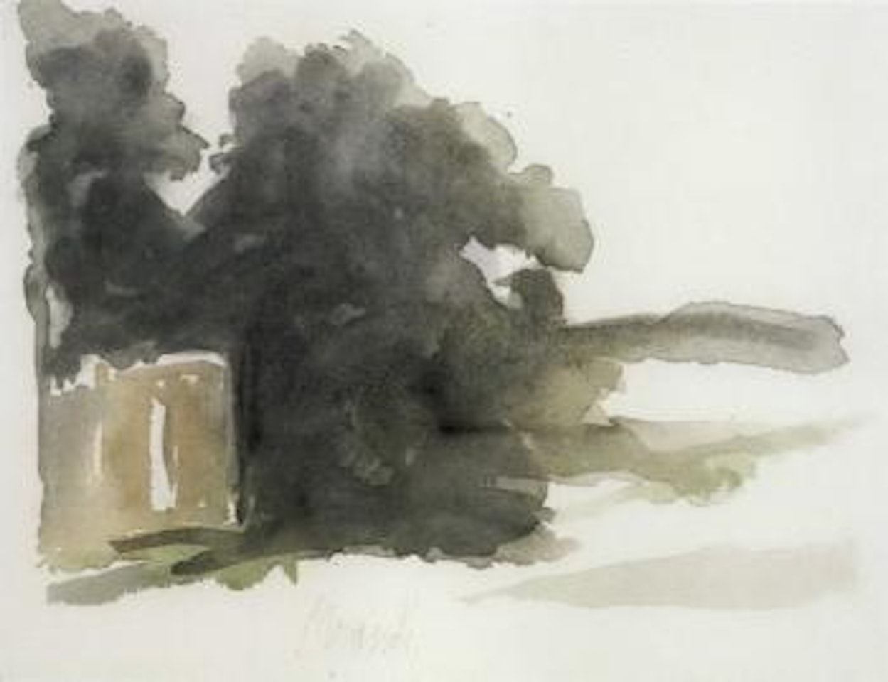 Landscape by Giorgio Morandi