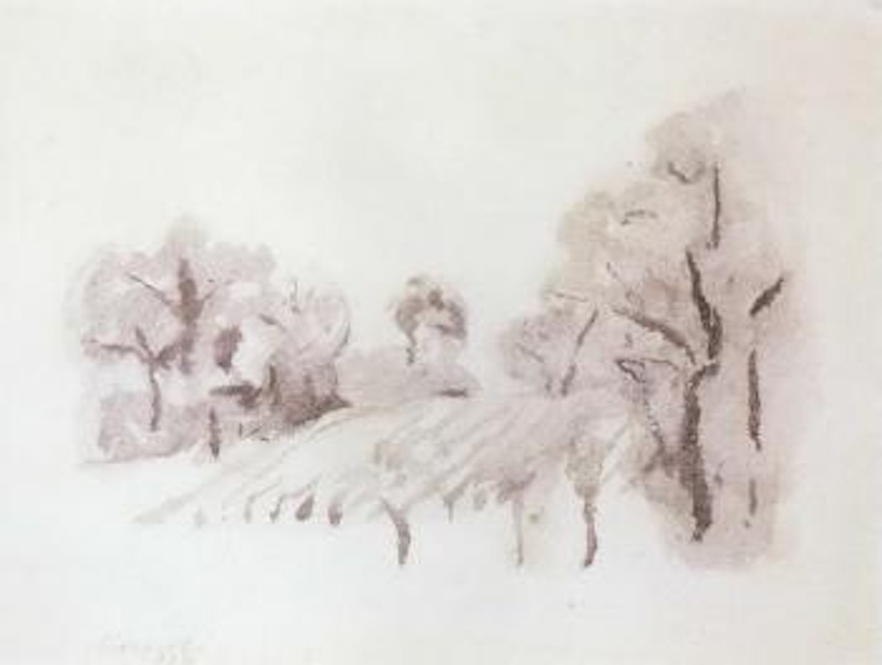 Landscape by Giorgio Morandi