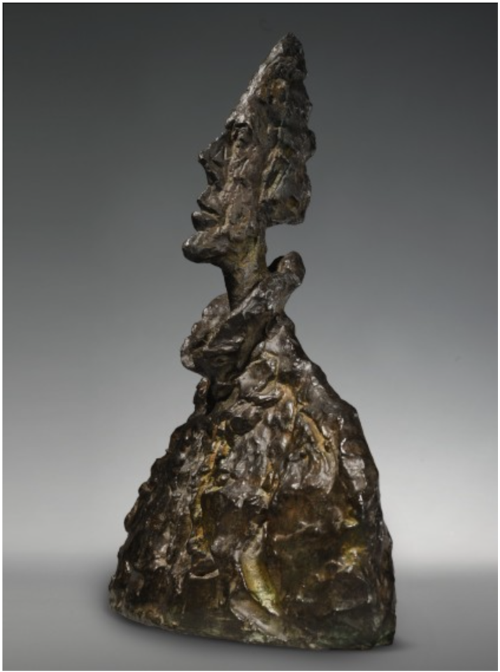 Buste d'homme, Diego, New York I by Alberto Giacometti