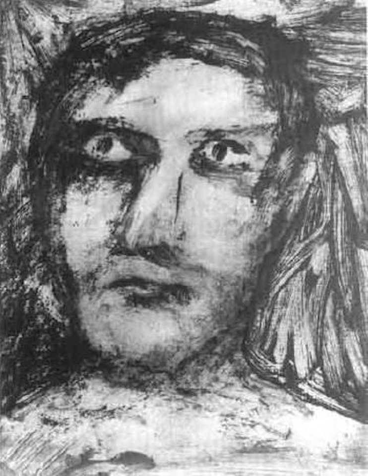 Portrait II, Ripolin by Sidney Nolan