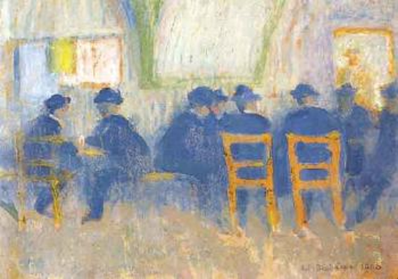 In the tavern by Antonín Prochazka