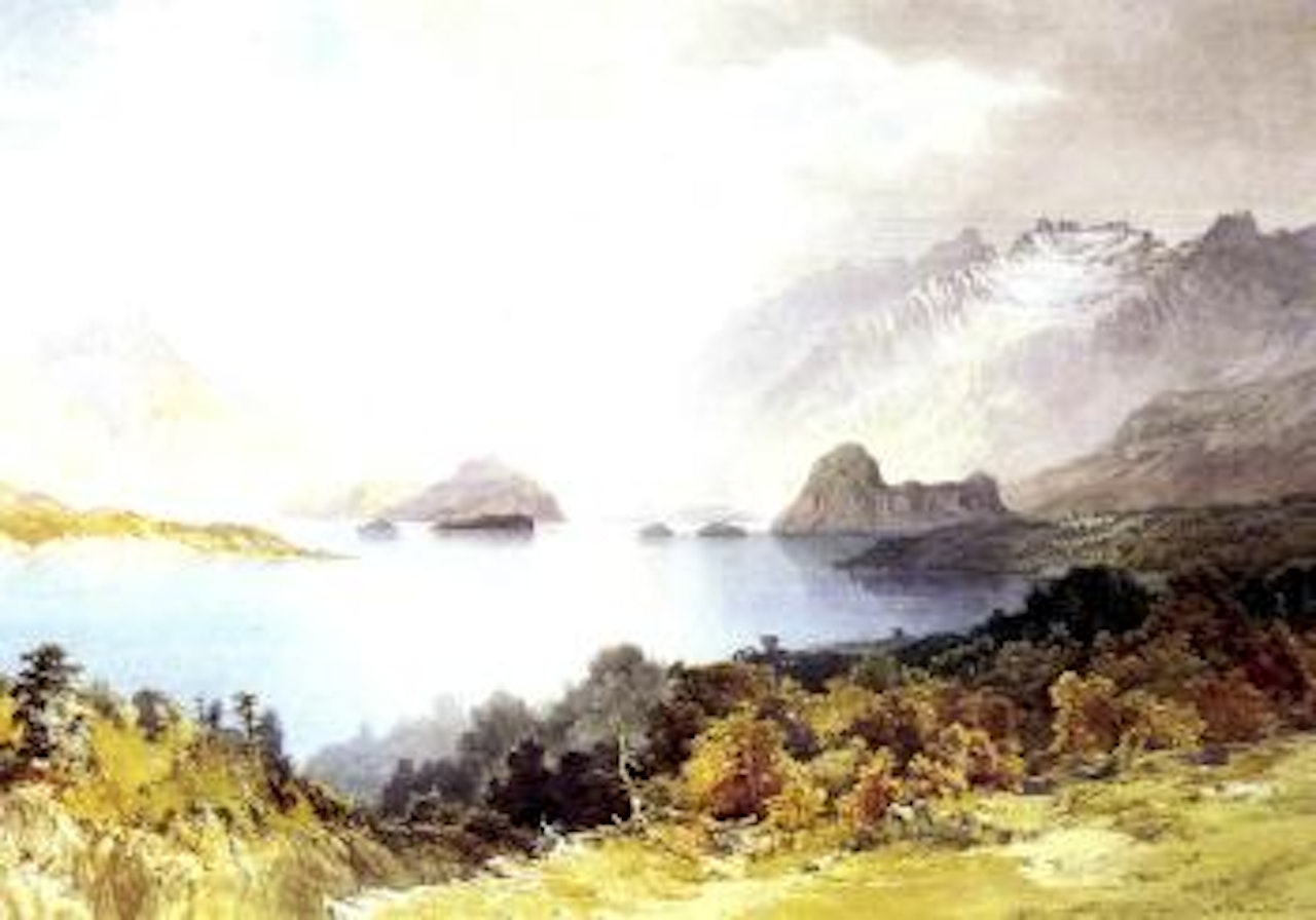 Lake Manapouri by Nicholas Chevalier