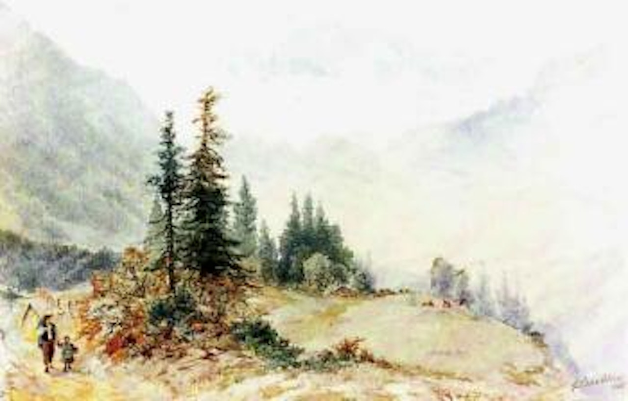 Trekking the Alps by Nicholas Chevalier