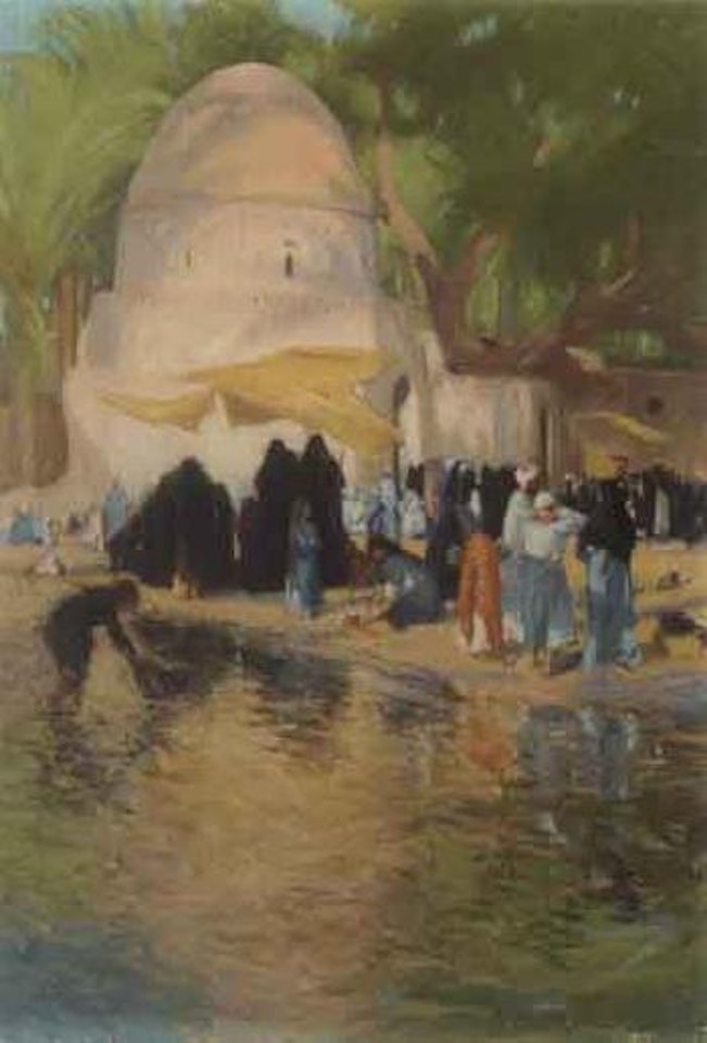 Market at Marg by Jacques Majorelle