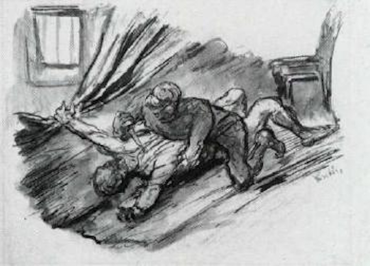 Fight by Alfred Kubin