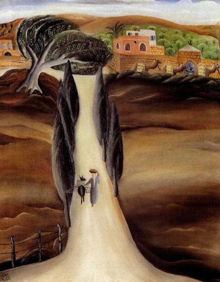 Sheich munis by Reuven Rubin