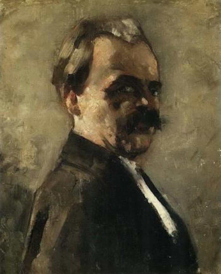 Self-portrait by Lesser Ury