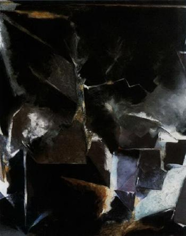 Composition in black by Avigdor Arikha