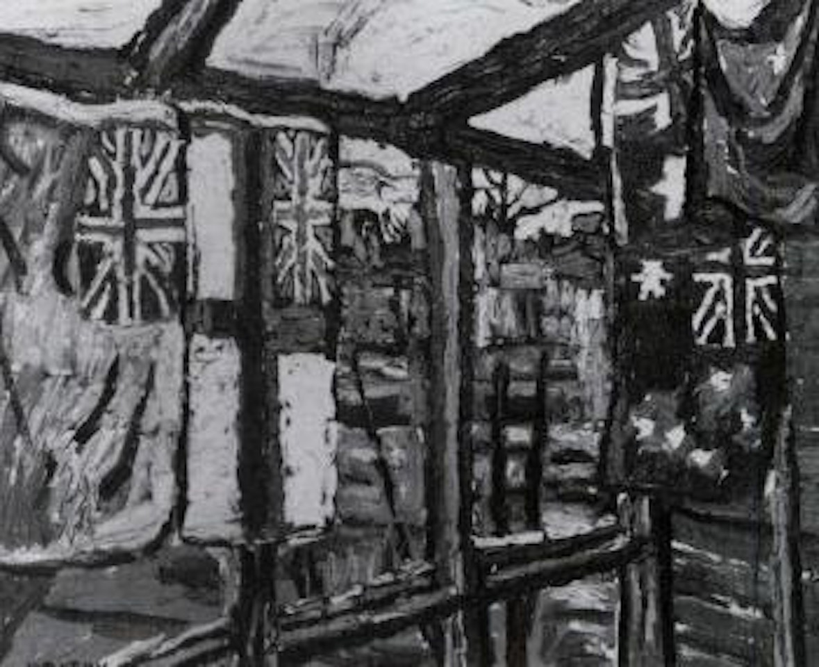 Flags by John Bratby