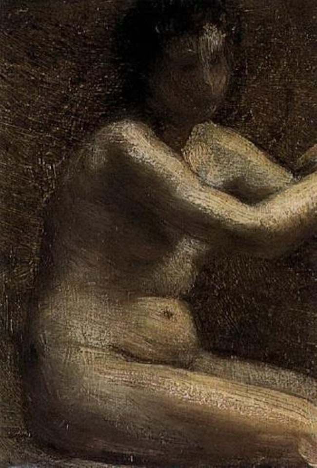 Nude study by Henri Fantin-Latour
