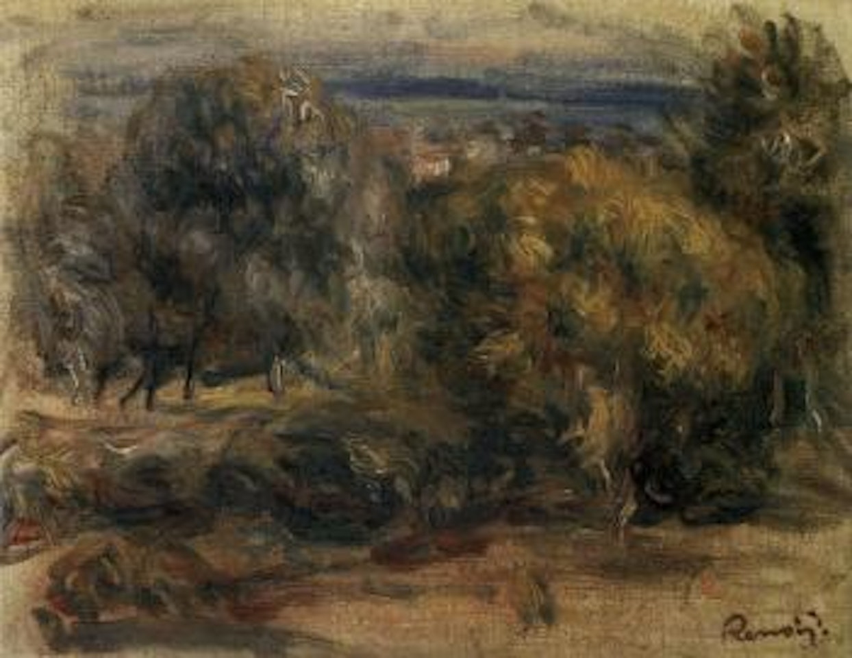 Paysage by Pierre-Auguste Renoir