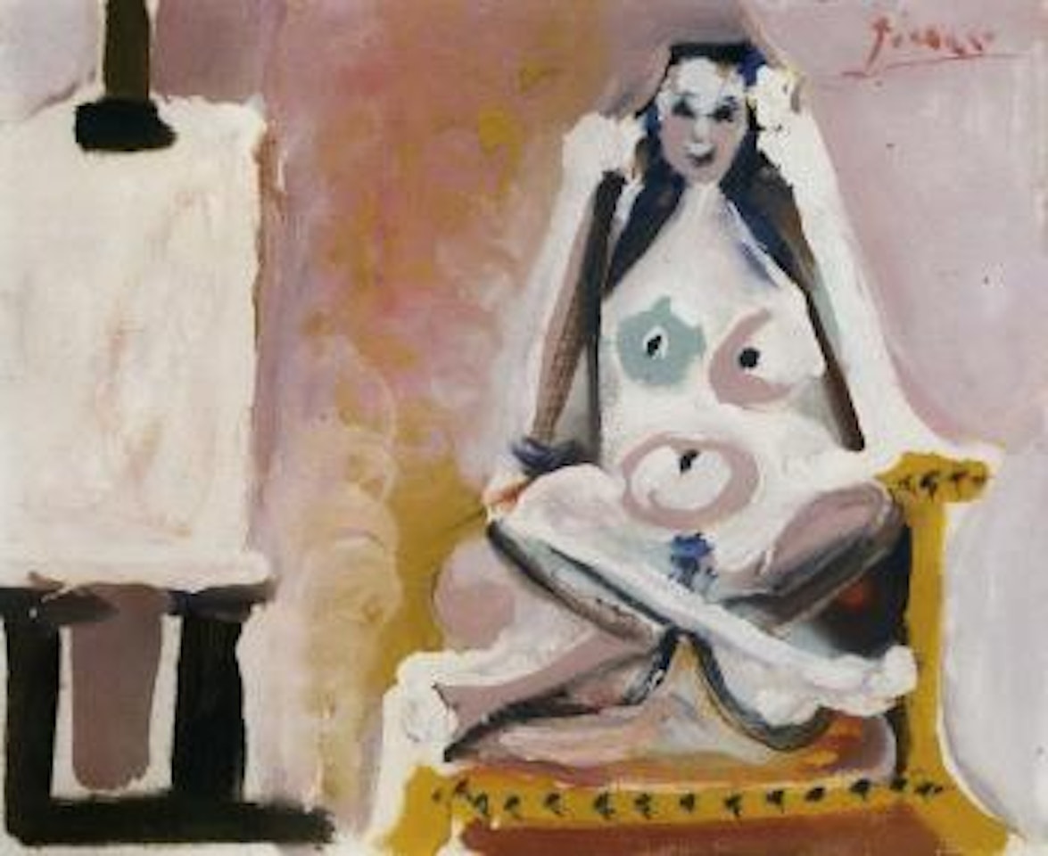 Modele dans l'atelier by Pablo Picasso